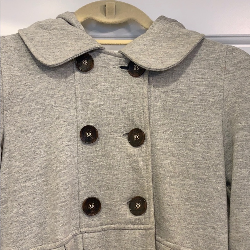 Grey Knit Jacket - image 5